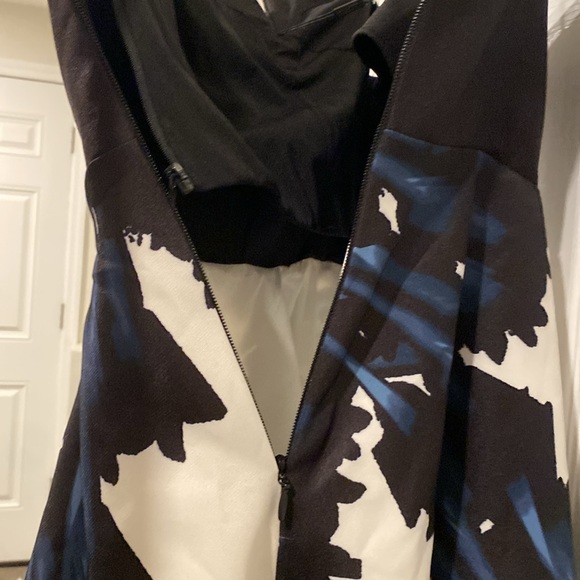 NWT! $395 Halston Heritage Strapless Dress - Size 10 - Ink Crocus NEW WITH TAGS! - Picture 11 of 16